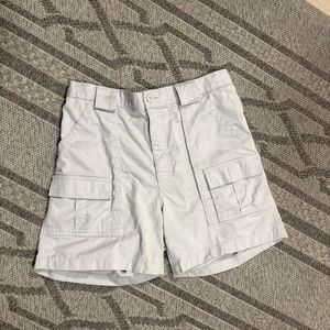 Vintage Weekender Brand Men's Size 34 White Cargo Casual Hiking Shorts